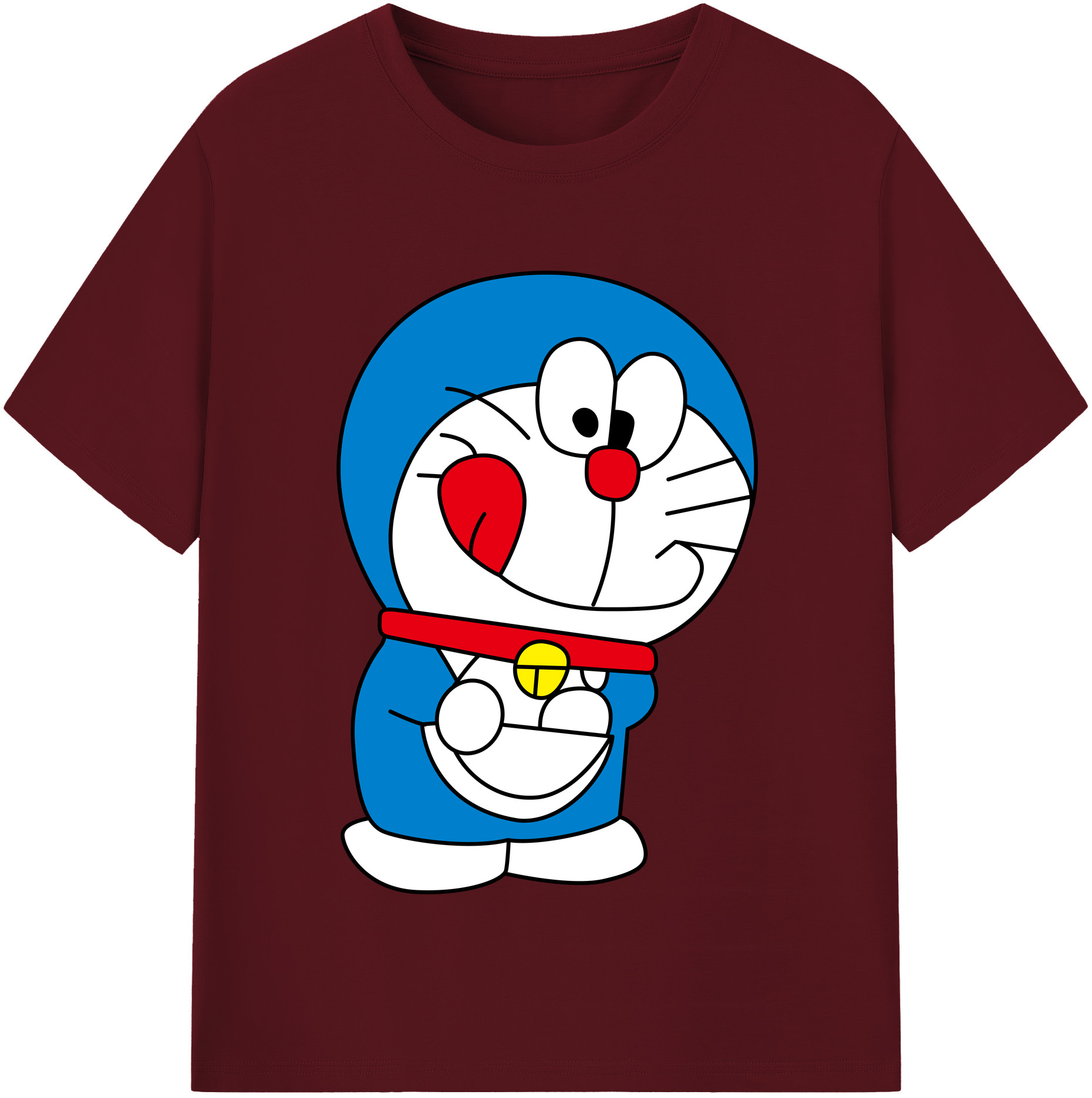 （画像用） ドラえもん Doraemon 綿100％半袖Tシャツ（フロントプリント）